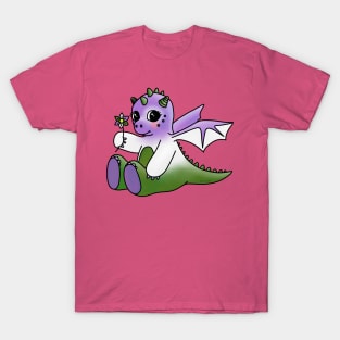 Little, Genderqueer Dragon T-Shirt